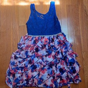 Girls party dress size 14